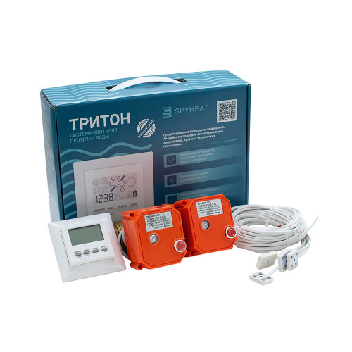 Система контроля протечек 1/2" 2 крана ТРИТОН